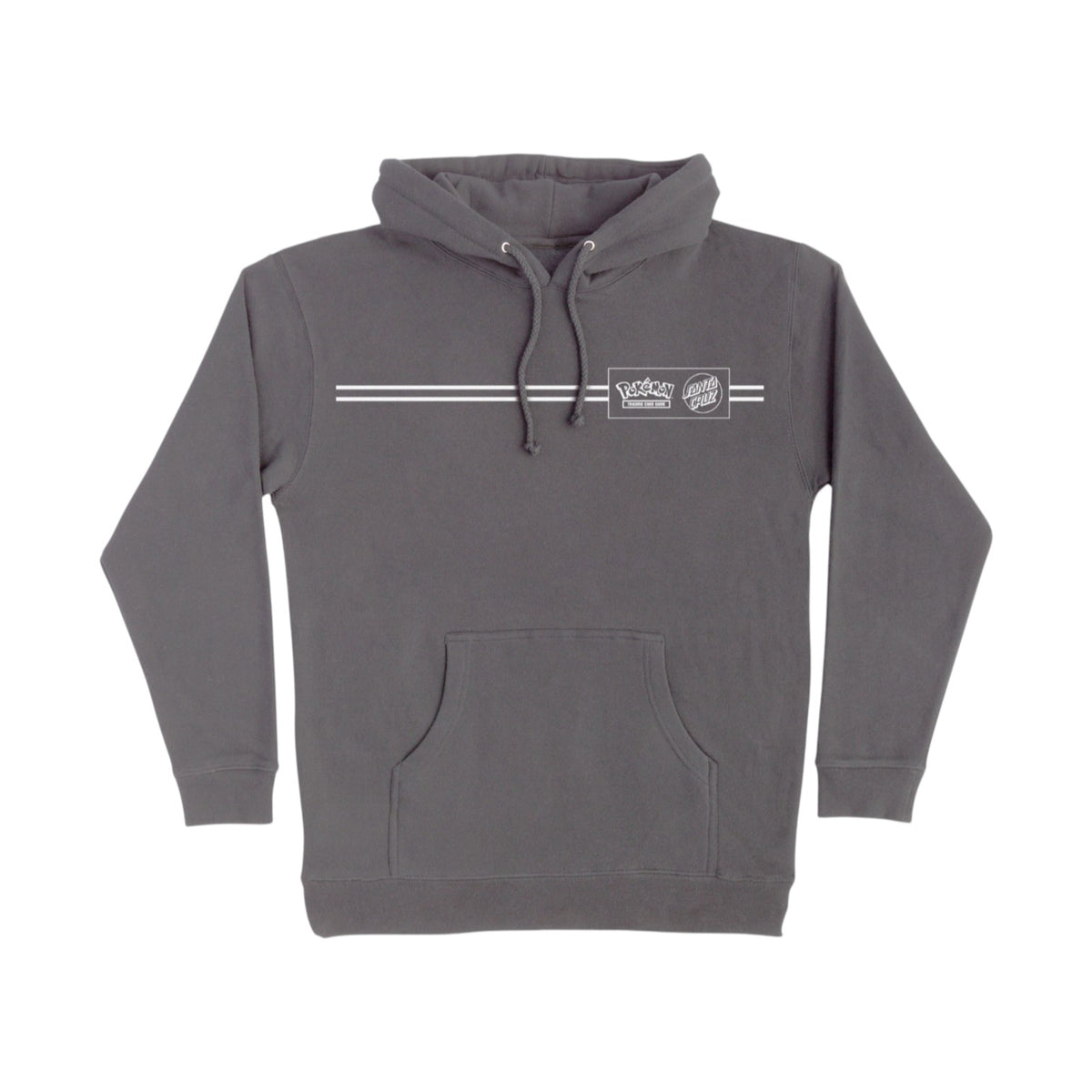 Santa Cruz x Pokemon Energy Dot Hooded Sweatshirt - Charcoal