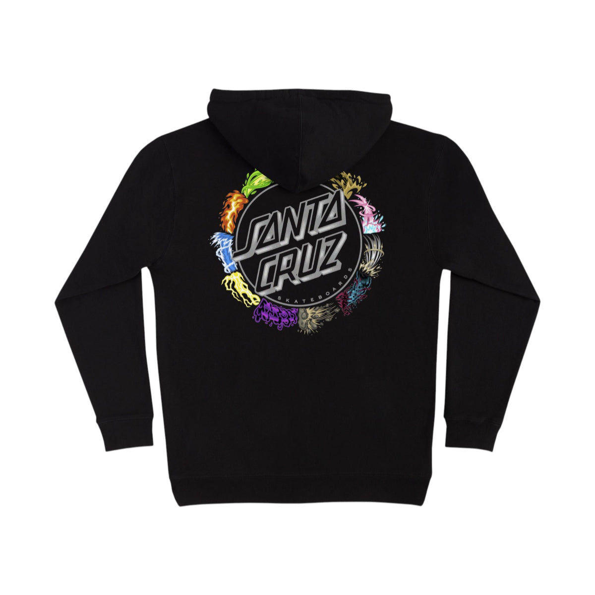 Santa Cruz x Pokemon Power Dot Hooded Sweatshirt - Black