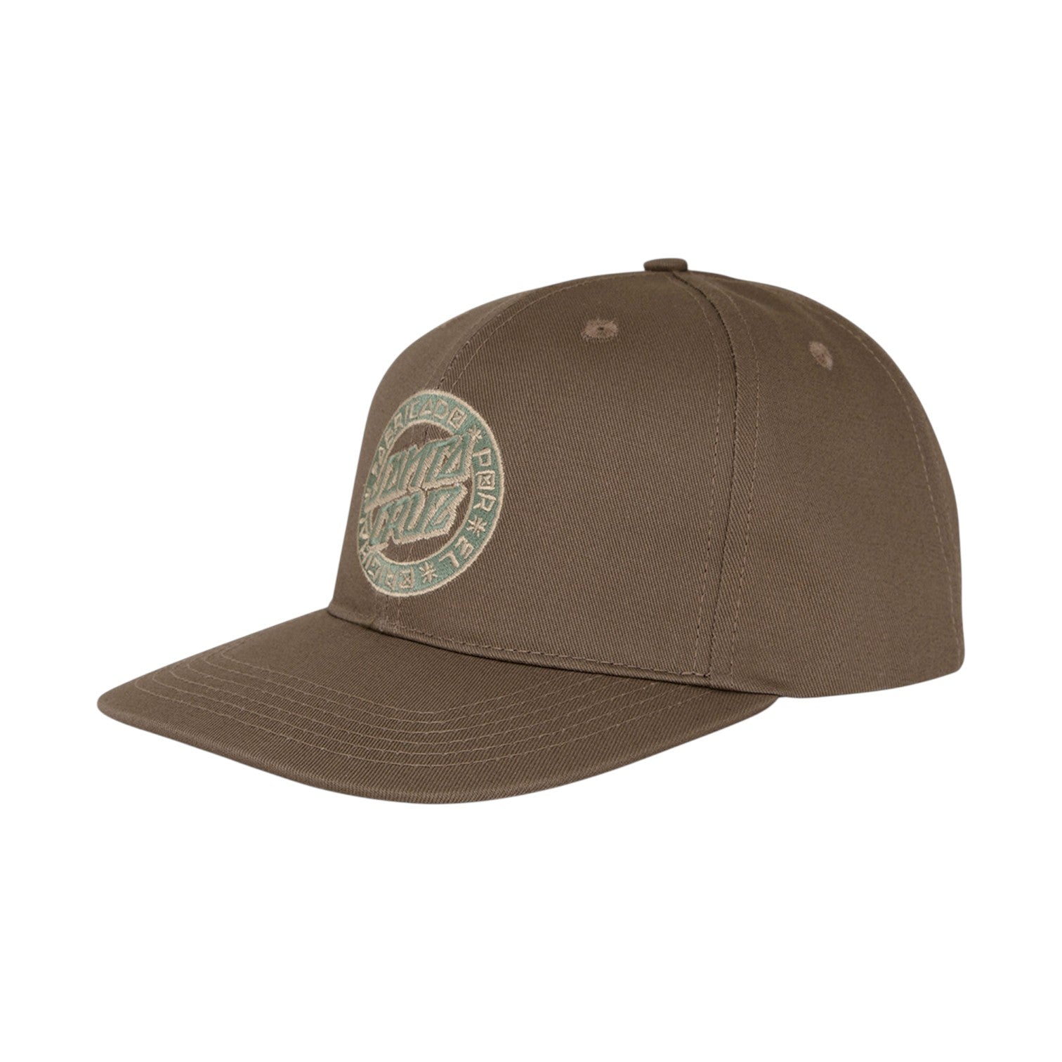 Santa Cruz Loco Dot Snapback - Saddle