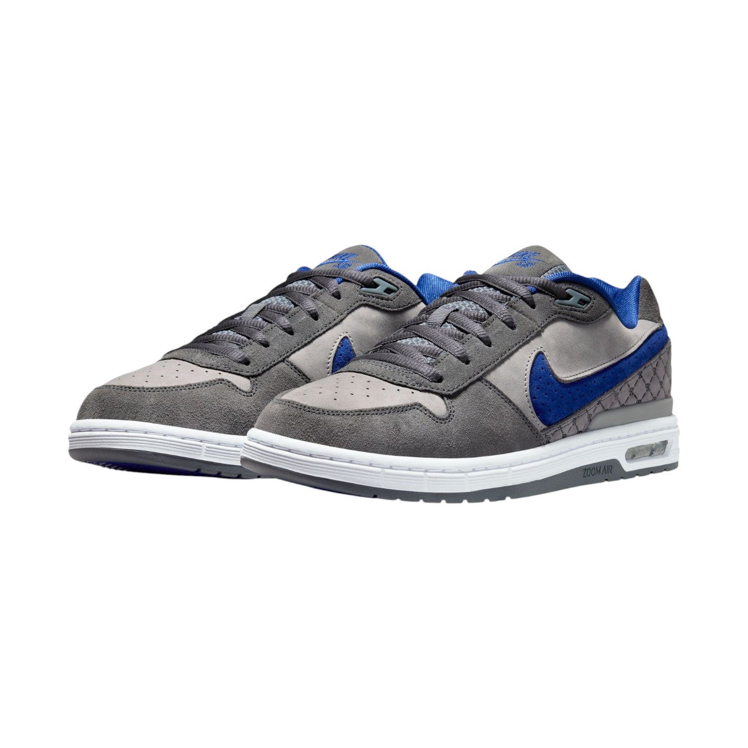 Nike SB Paul Rodriguez 1 Zoom Air Low - Flint Grey/Deep Royal