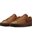 Nike SB Blazer Low Pro GT Skate Shoe - Light British Tan