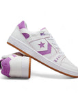 Converse AS-1 Alexis Sablone "Chameleon" Skate Shoe - White/Fuschia Glow