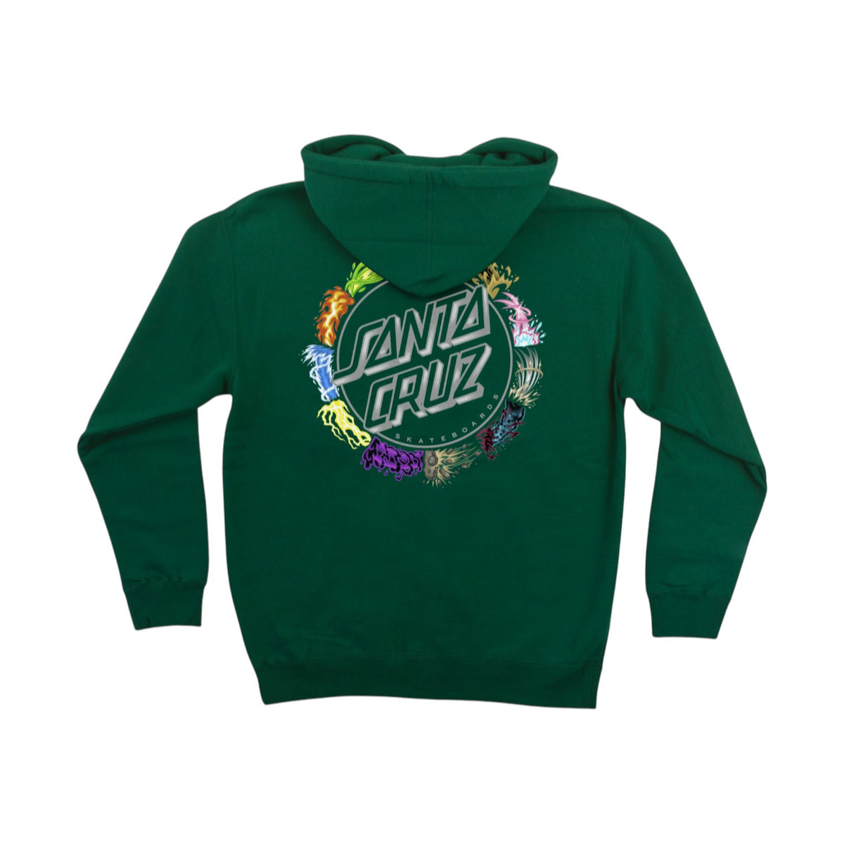Santa Cruz x Pokemon Power Dot Hooded Sweatshirt - Forest