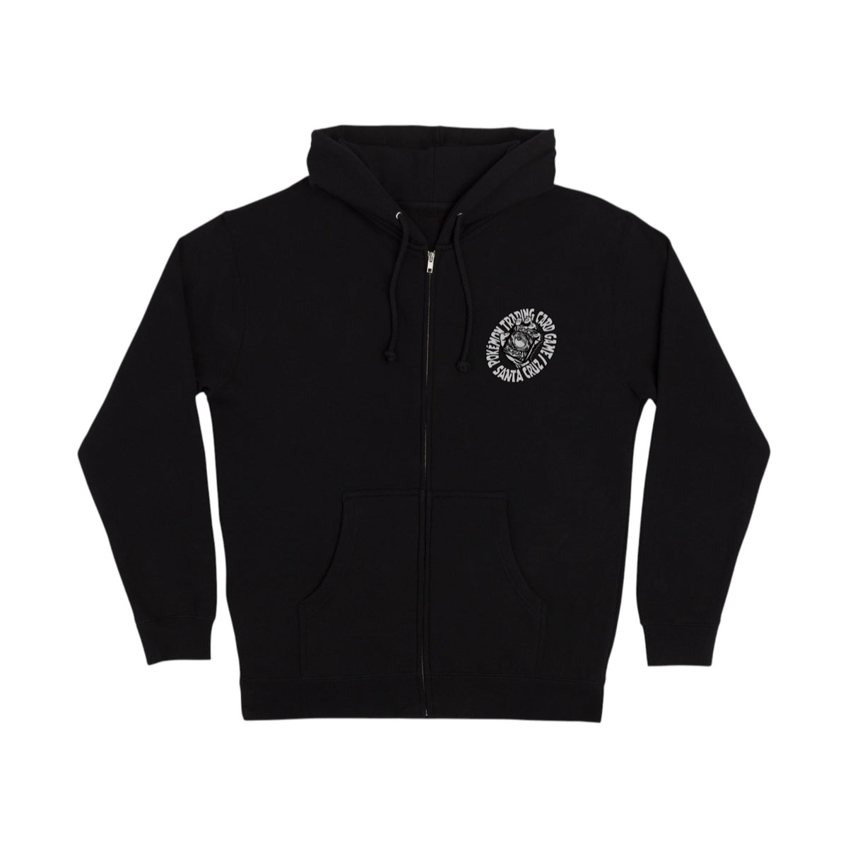 Santa Cruz x Pokemon TCG Hand Zip Hooded Sweatshirt - Black