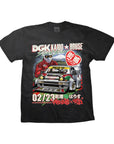 DGK x Kaido House Raceway Box Fit Tee - Vintage Black