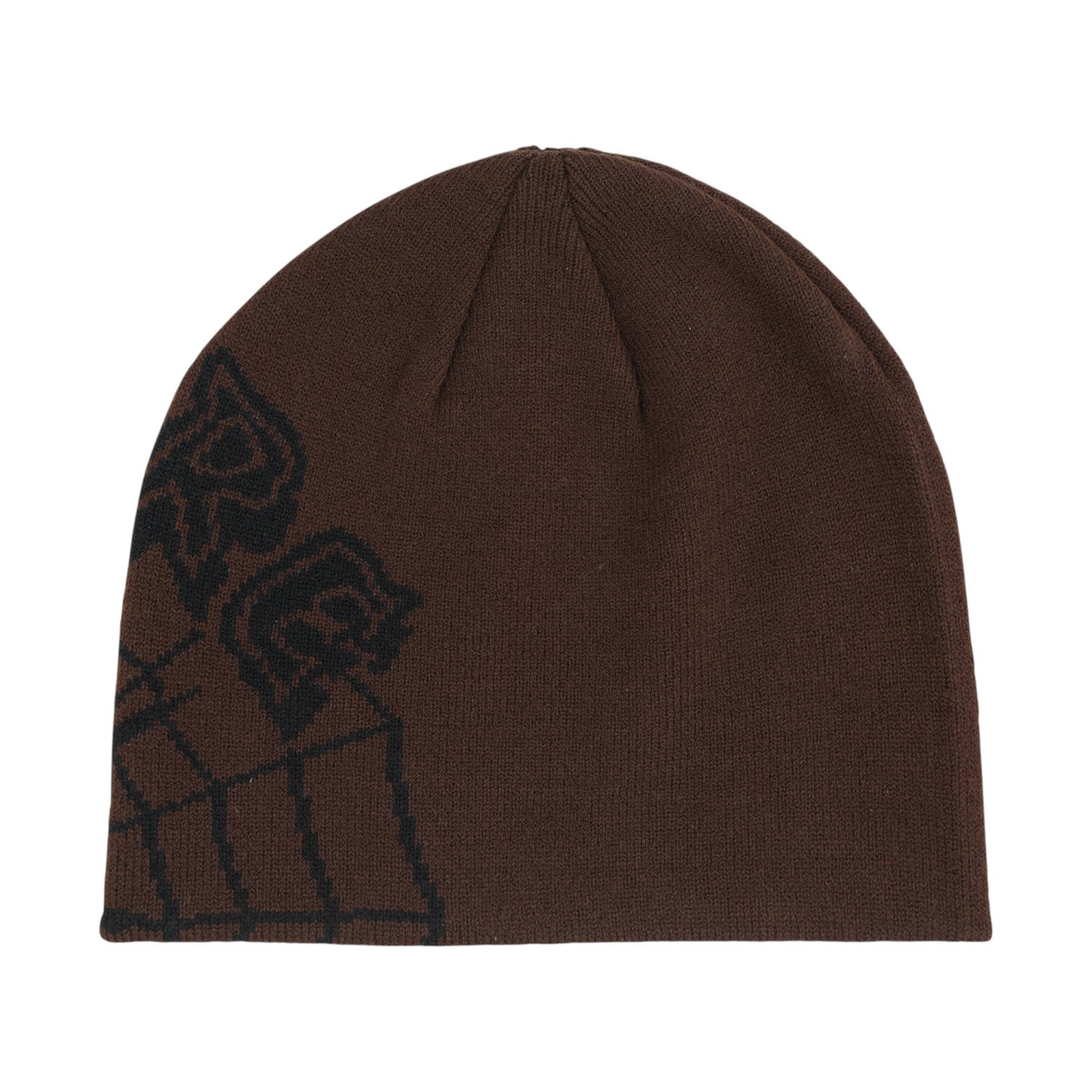 Creature Web Skully Beanie - Brown