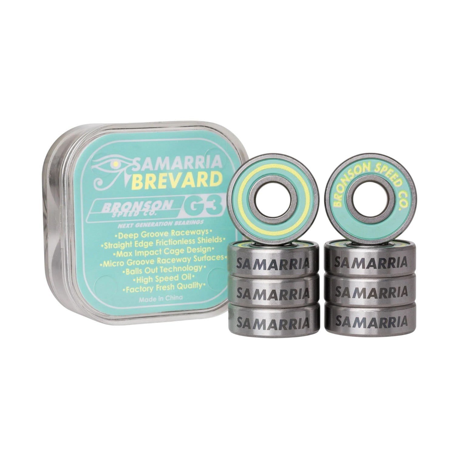 Bronson Samarria Brevard Pro G3 Bearings