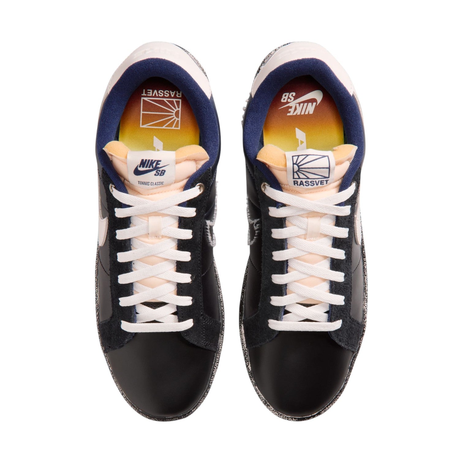 Nike SB x Rassvet Zoom Tennis Classic Shoes - Blue Void/Sail