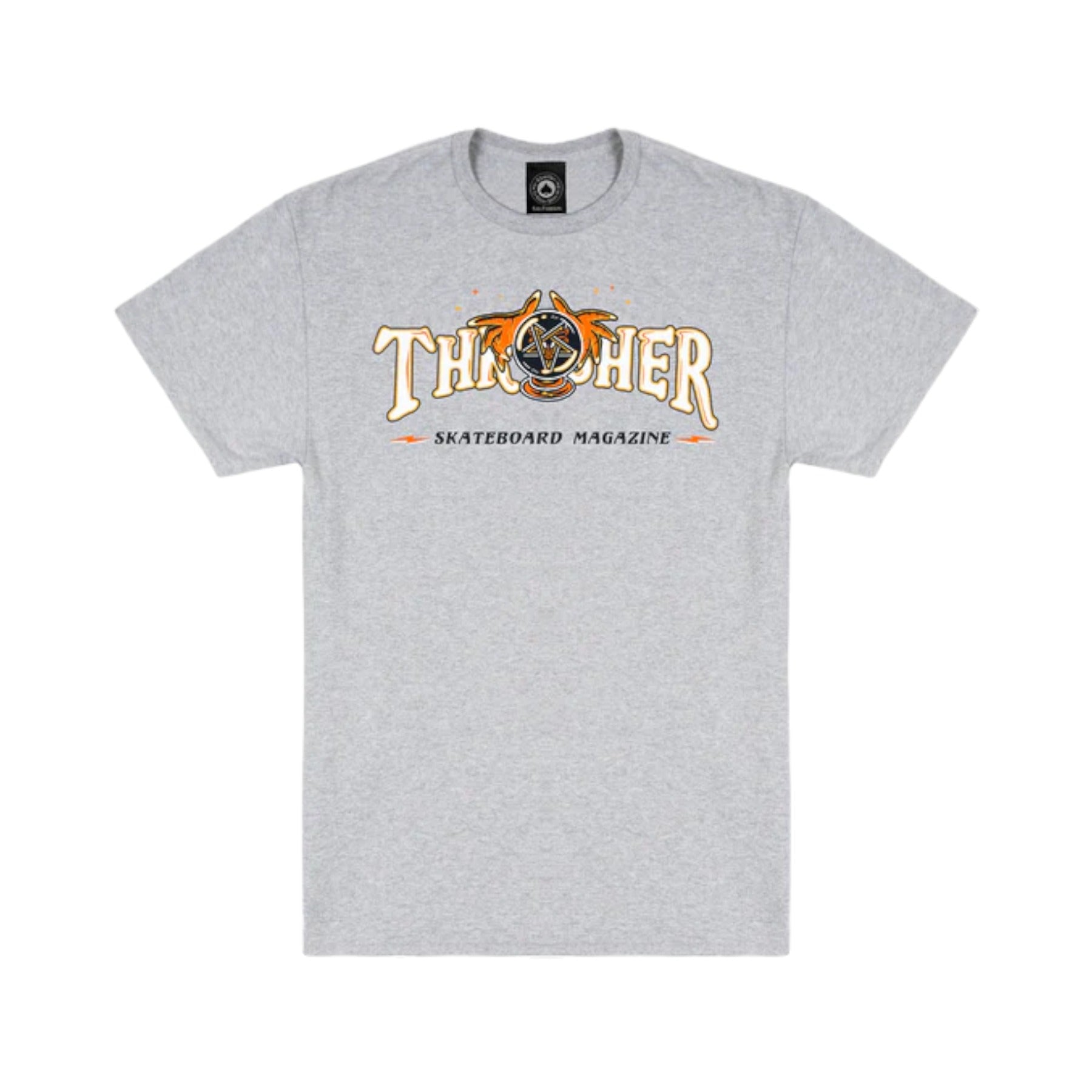 Thrasher Fortune S/S Tee - Grey
