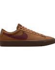 Nike SB Blazer Low Pro GT Skate Shoe - Light British Tan