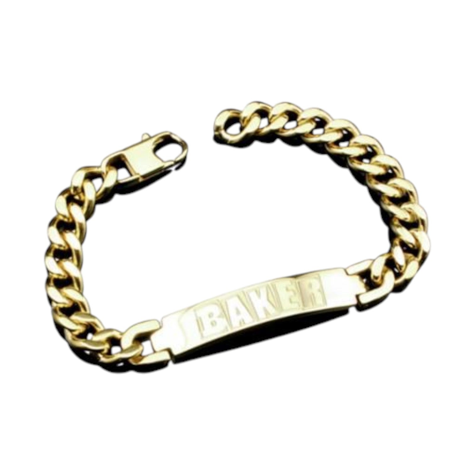 Baker Brand Logo Bracelet - Gold