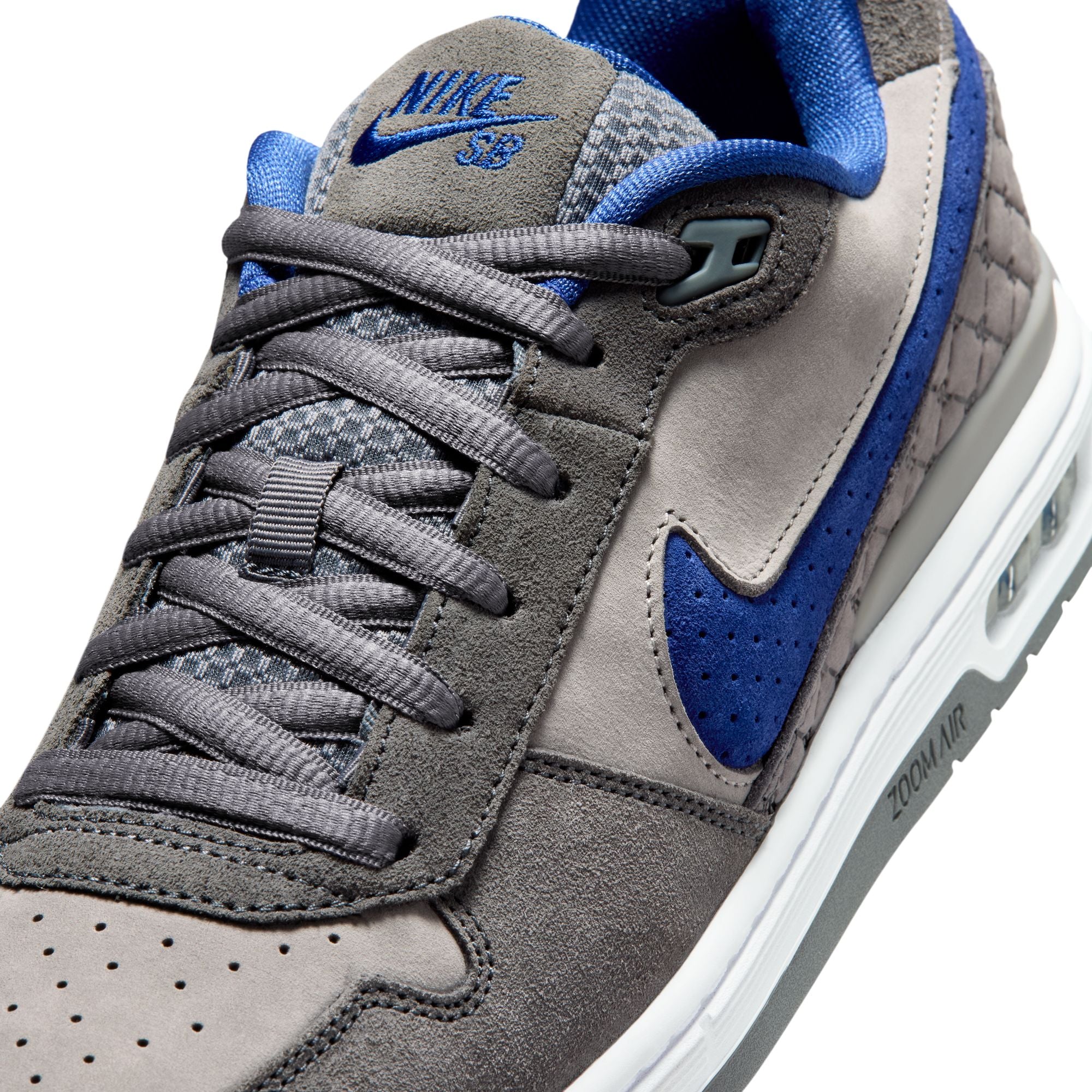 Nike SB Paul Rodriguez 1 Zoom Air Low - Flint Grey/Deep Royal