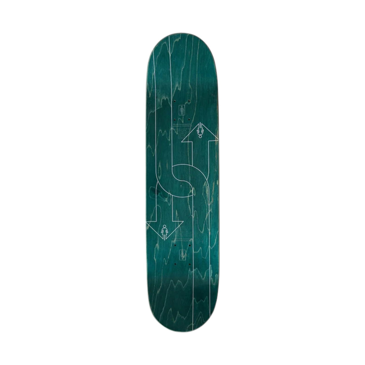 Girl Gass Dual Directional Skateboard Deck