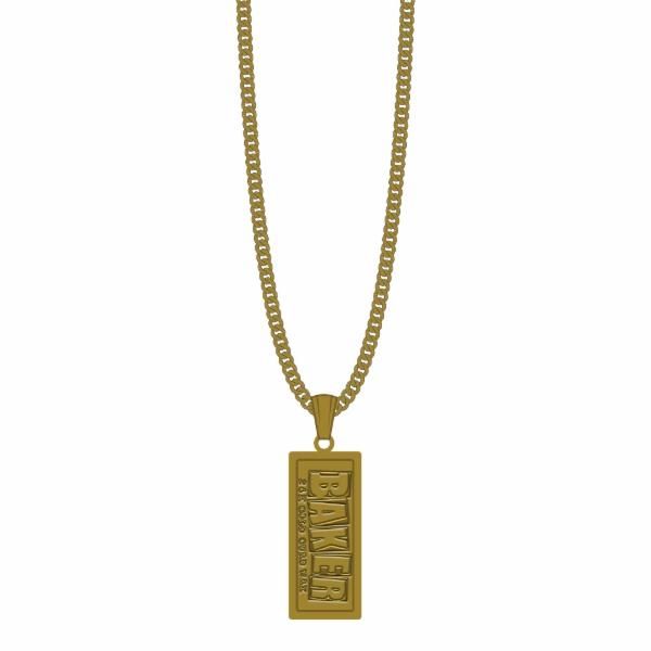 Baker Curb Wax Necklace - Gold