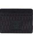 Herschel Charlie Cardholder Wallet- Black Diamond/Black