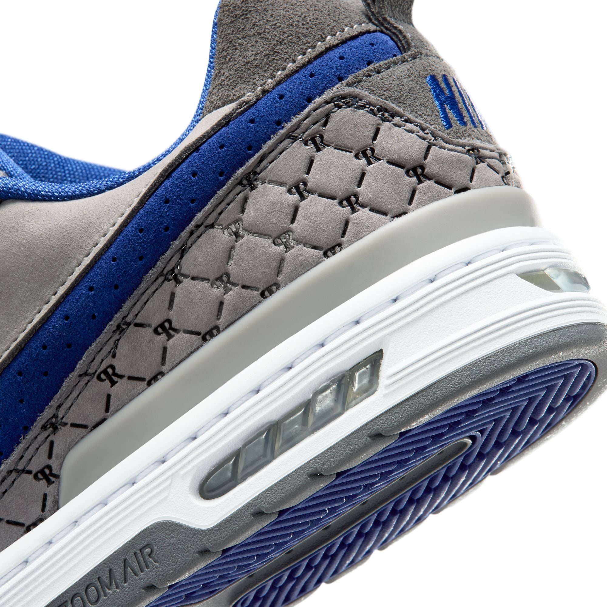Nike SB Paul Rodriguez 1 Zoom Air Low - Flint Grey/Deep Royal