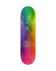 Real Ishod Kitten Scratch Tie Dye Twin Tail DBX Slick Skateboard Deck