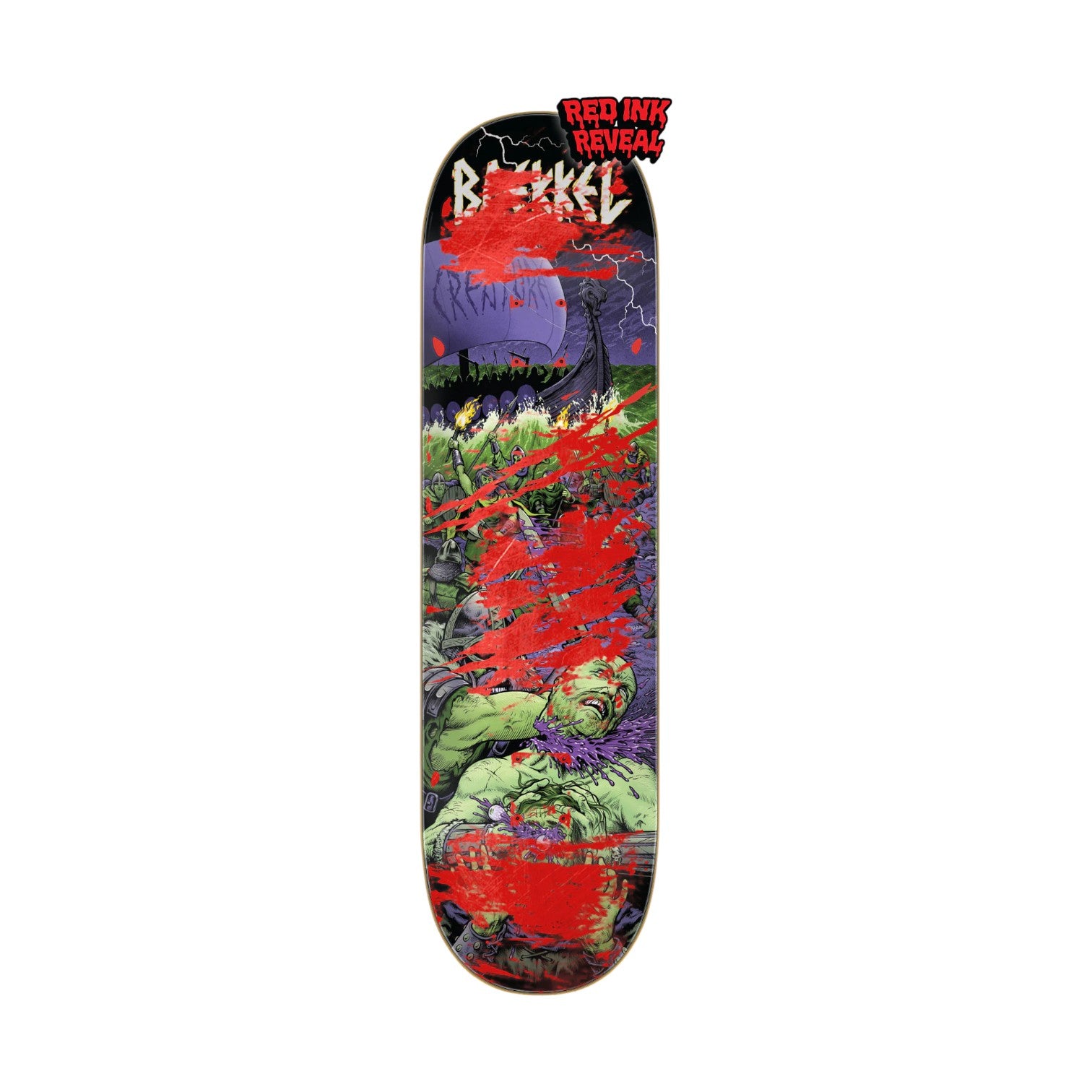 Creature Baekkel Warriors VX Skateboard Deck