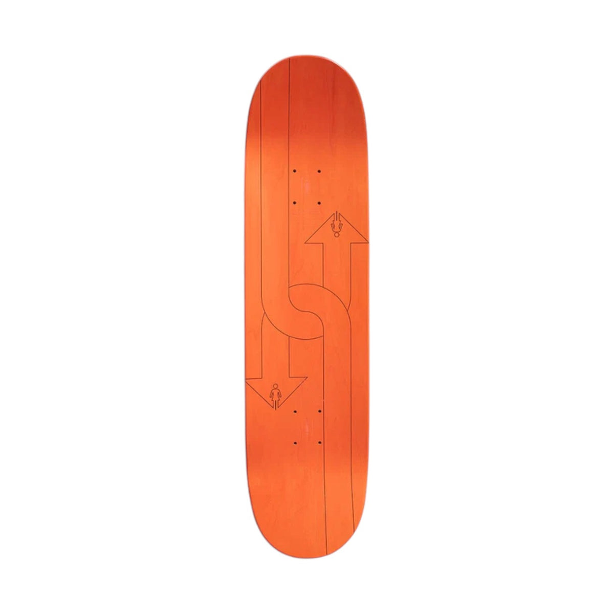 Girl McCrank Dual Directional Skateboard Deck