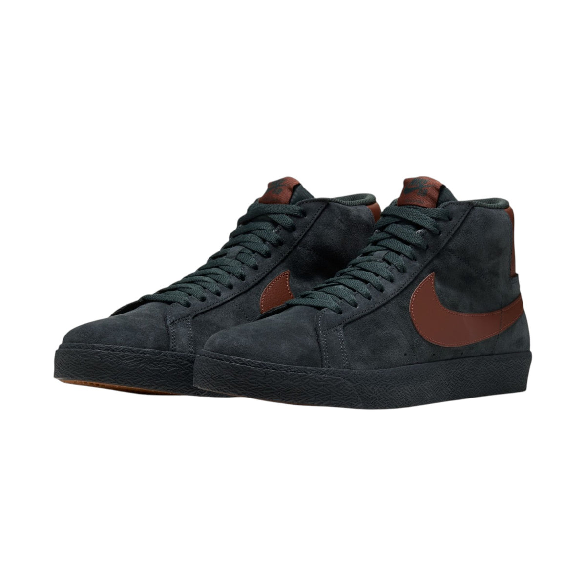Nike SB Blazer Mid - Black Spruce/Corduroy Brown