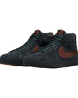 Nike SB Blazer Mid - Black Spruce/Corduroy Brown