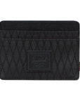 Herschel Charlie Cardholder Wallet- Black Diamond/Black
