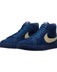 Nike SB Blazer Mid - Coastal Blue/Pale Yellow