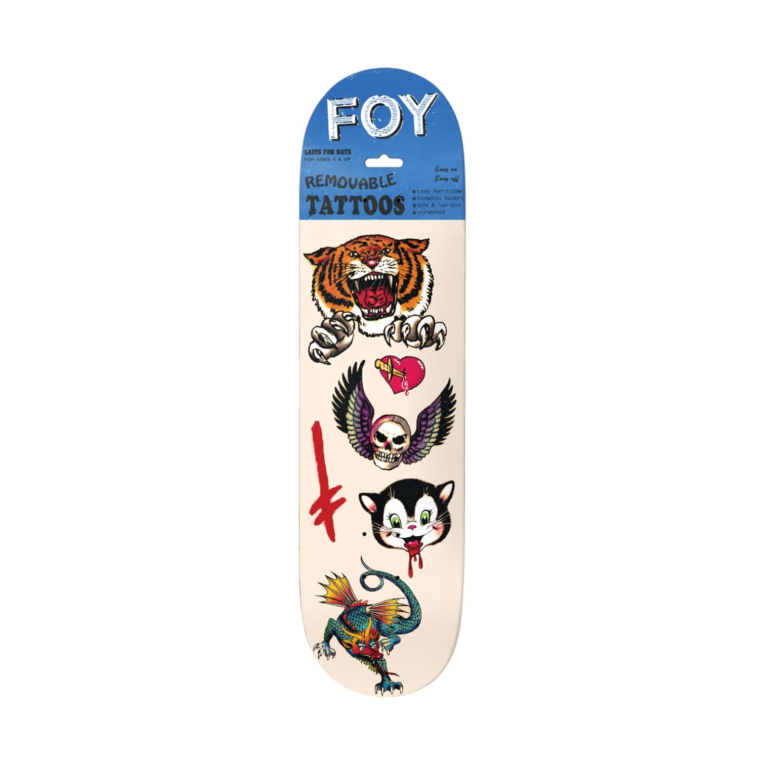Deathwish Jamie Foy Tattoos Skateboard Deck