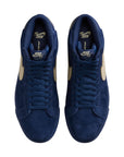 Nike SB Blazer Mid - Coastal Blue/Pale Yellow