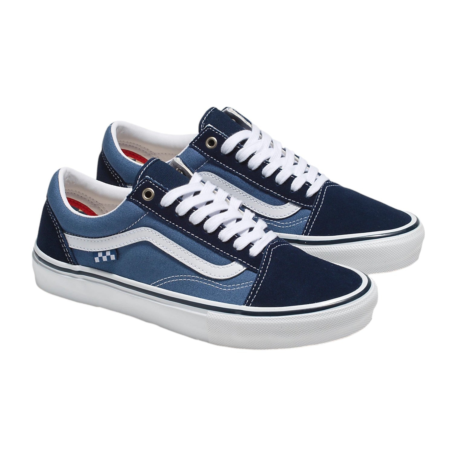 Vans Skate Old Skool Shoes - Navy/White