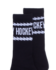 Hockey Razor Socks - Black/White