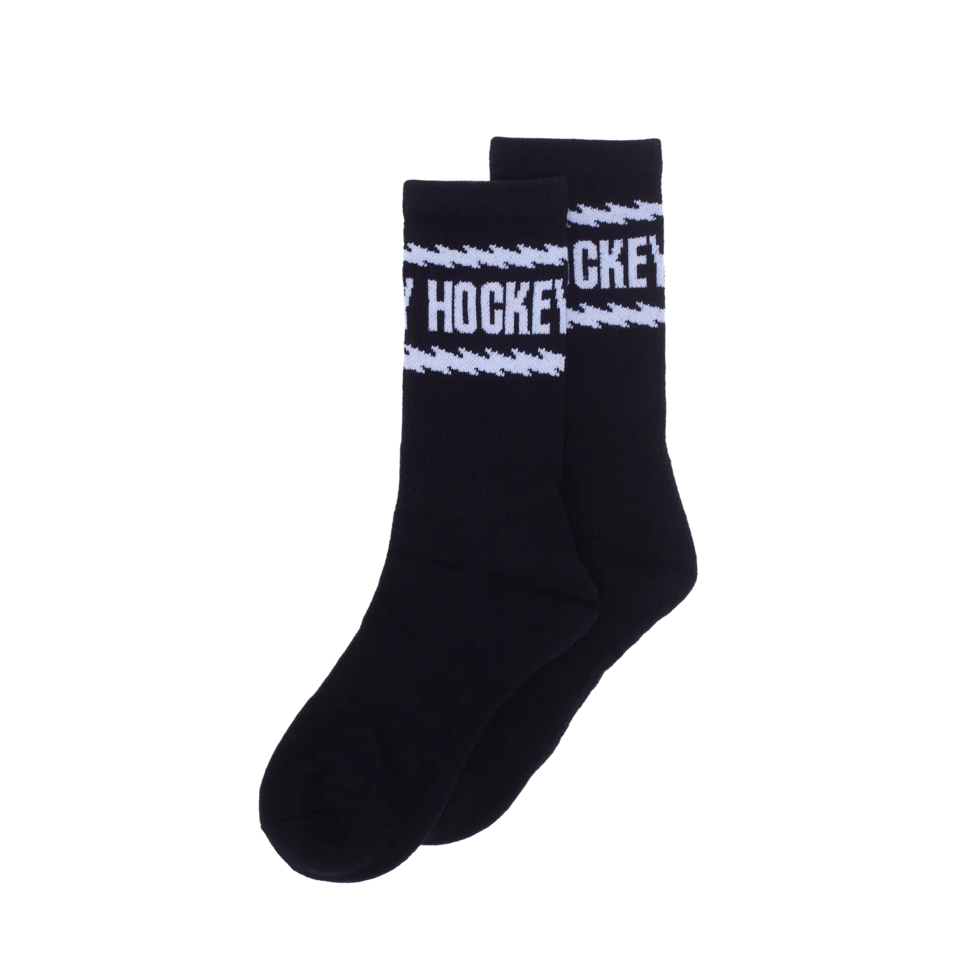Hockey Razor Socks - Black/White