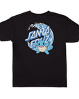 Santa Cruz X Pokemon Water Type 1 S/S Youth T-Shirt - Black