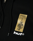Huf x Marvel Spider-Man Arachknight Full Zip Hoodie - Black