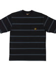 Independent Saga S/S Pocket T-Shirt - Black