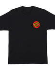Santa Cruz Beware Dot S/S T-Shirt - Black