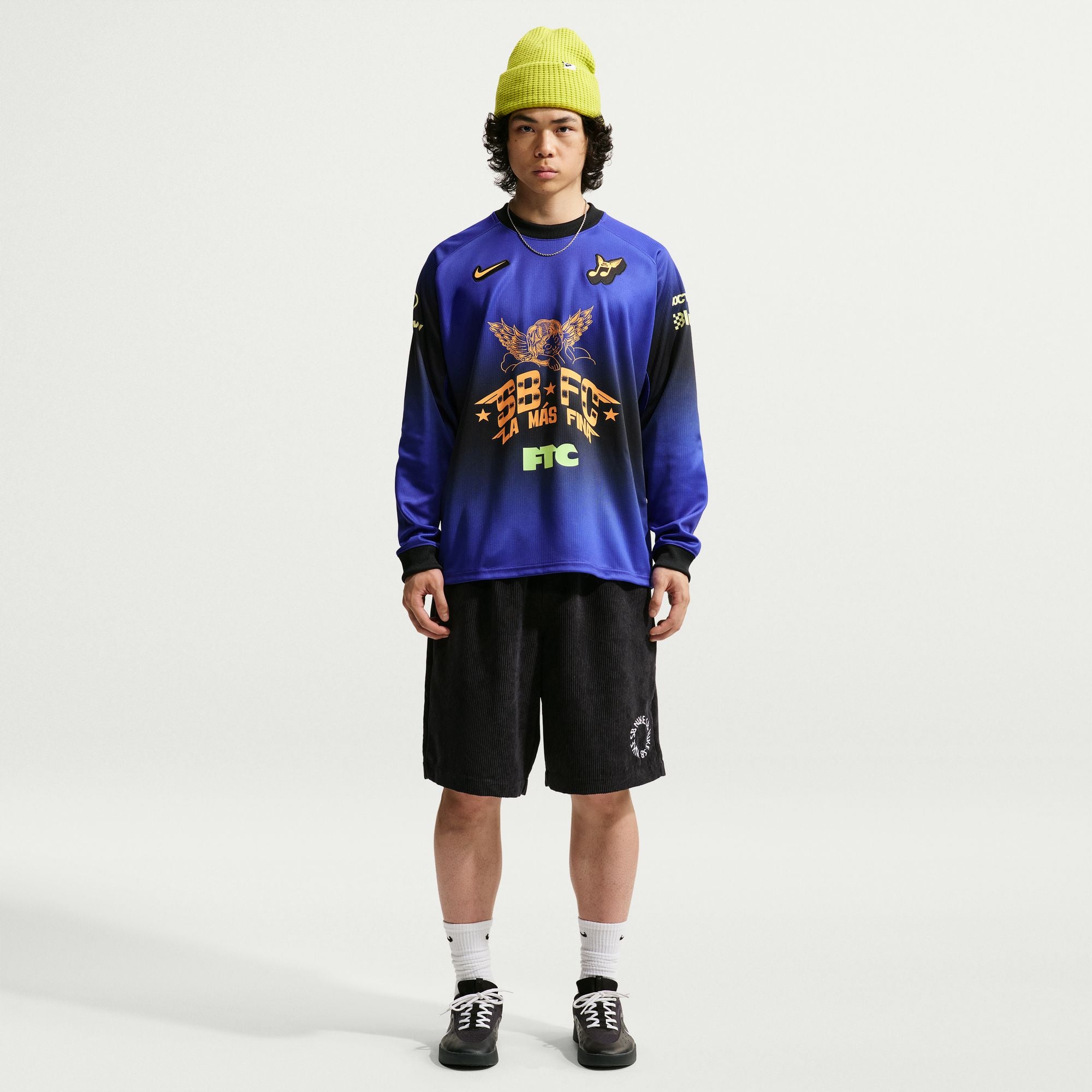Nike SB FC WC L/S Jersey - Dark Concord