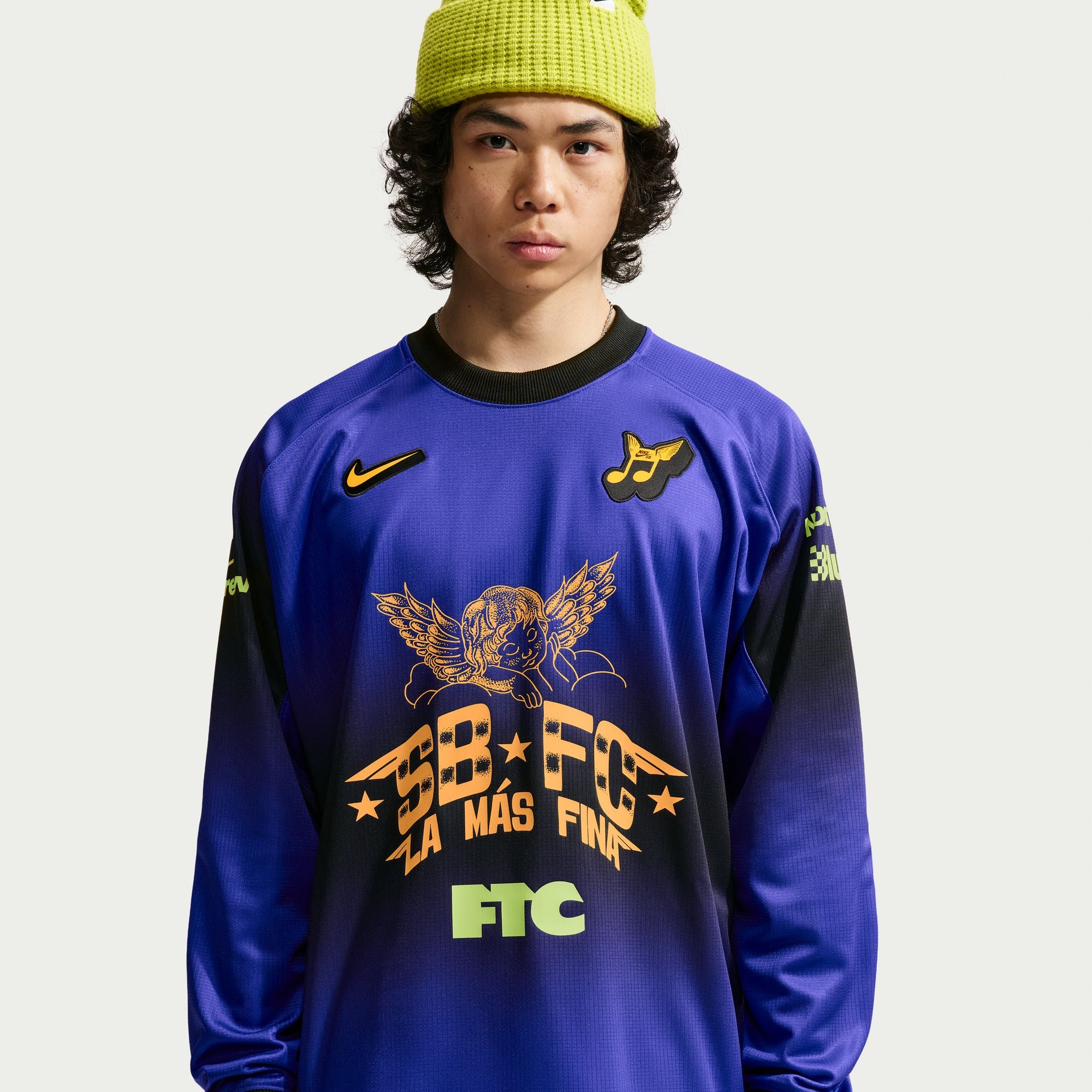 Nike SB FC WC L/S Jersey - Dark Concord
