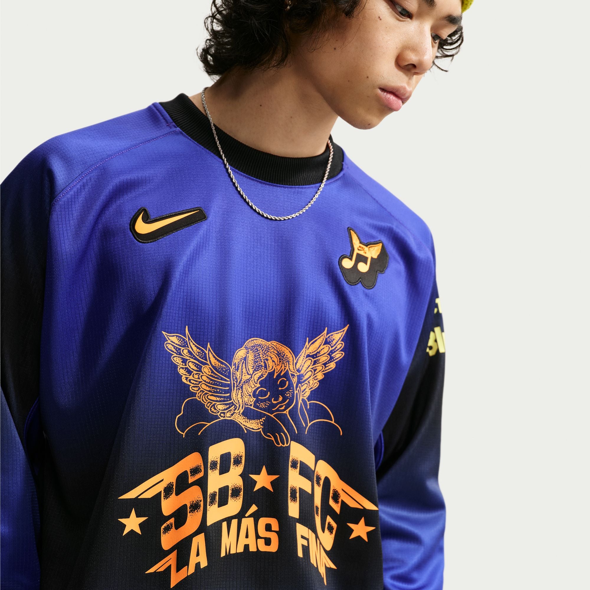 Nike SB FC WC L/S Jersey - Dark Concord