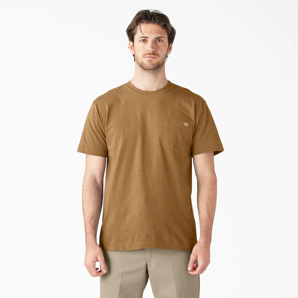 Dickies Heavyweight Work Pocket T-Shirt - Brown Duck
