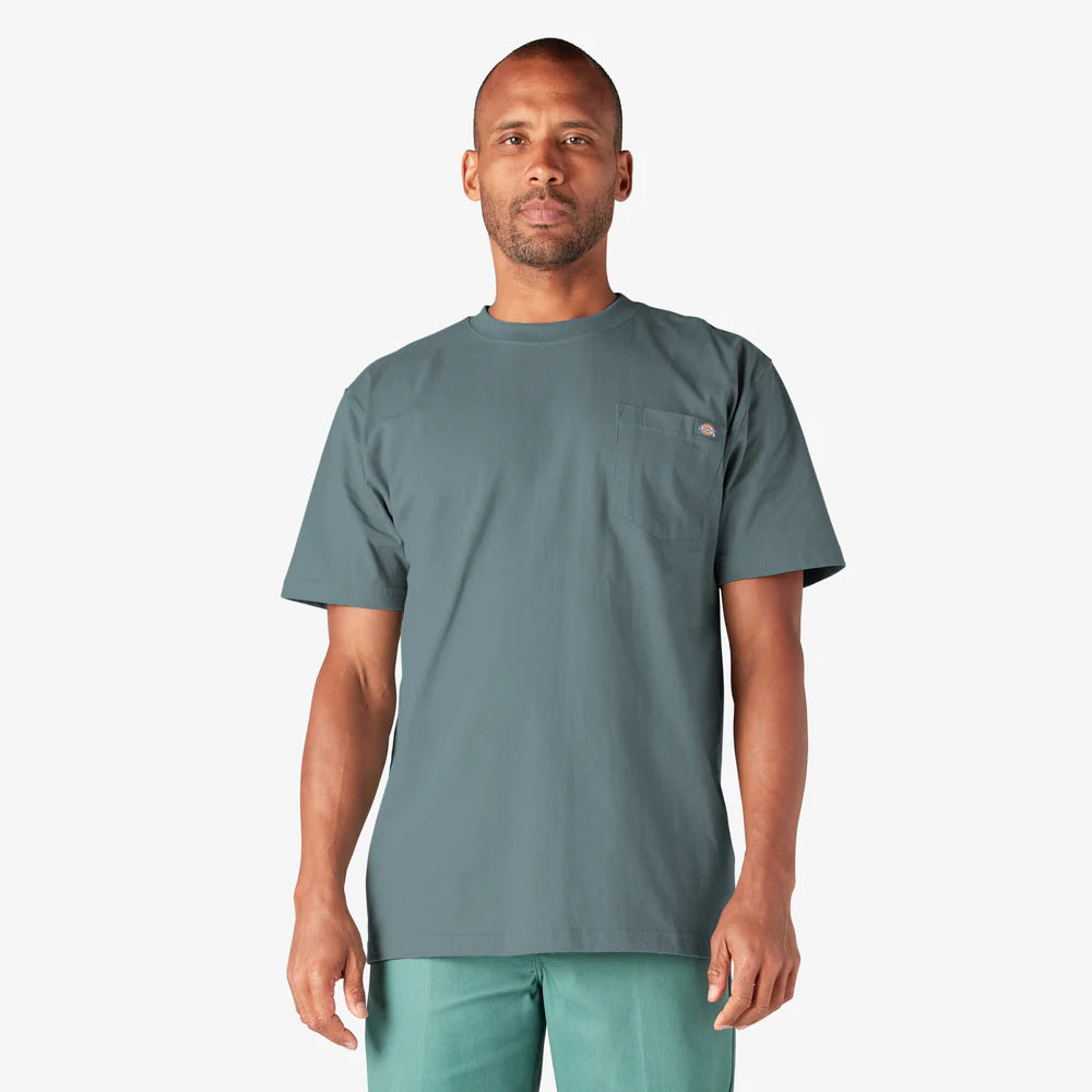 Dickies Heavyweight Work Pocket T-Shirt - Smoke Blue