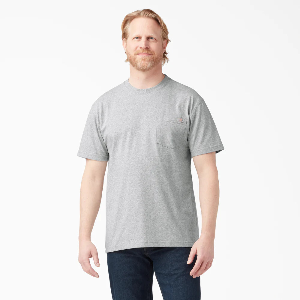 Dickies Heavyweight Work Pocket T-Shirt - Heather Grey