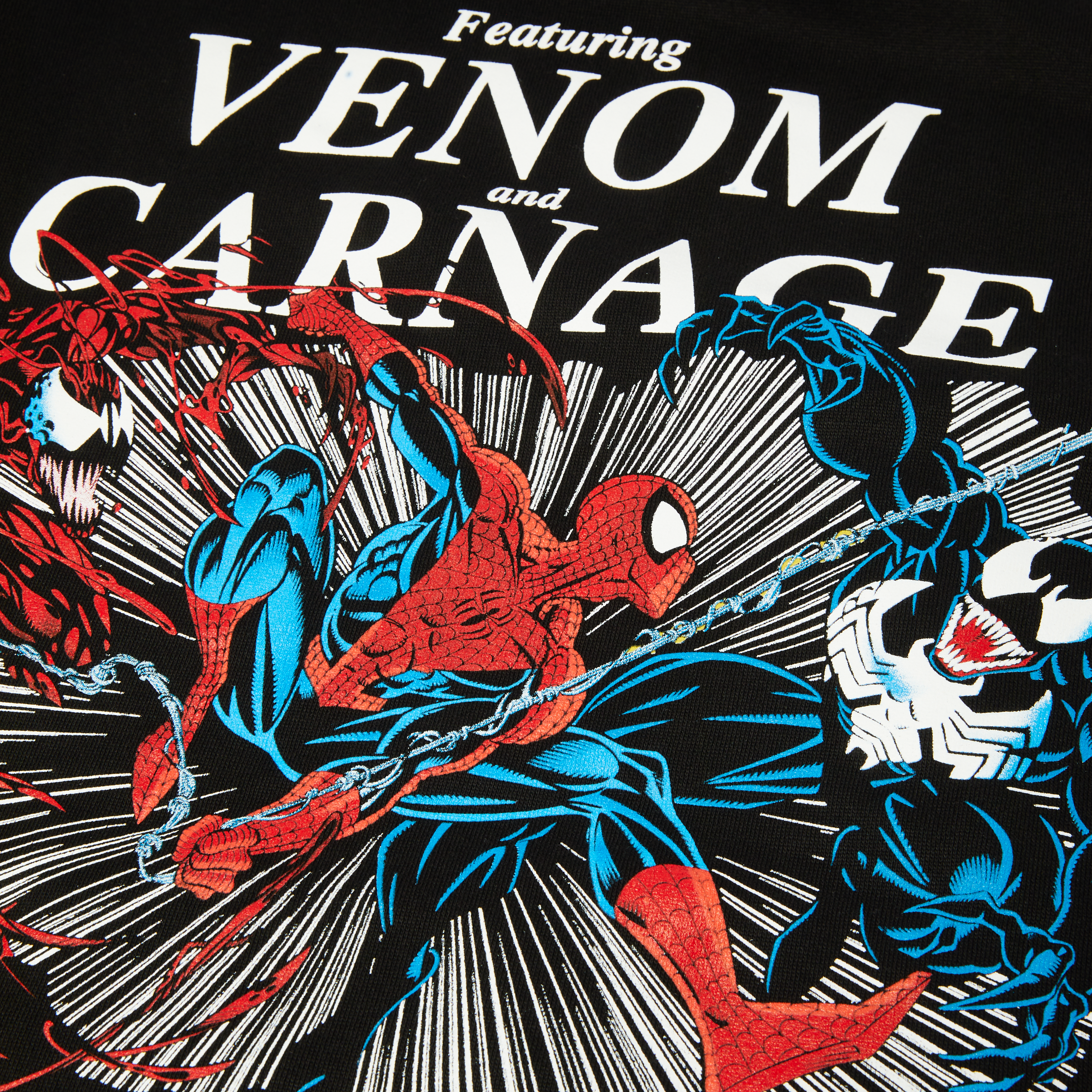 Huf x Spiderman Maximum Carnage PO Hoodie - Black