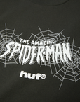 Huf x Spiderman Secret Wars SS Washed Tee - Washed Black