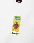 Huf x Spiderman Upside Down SS Tee - White