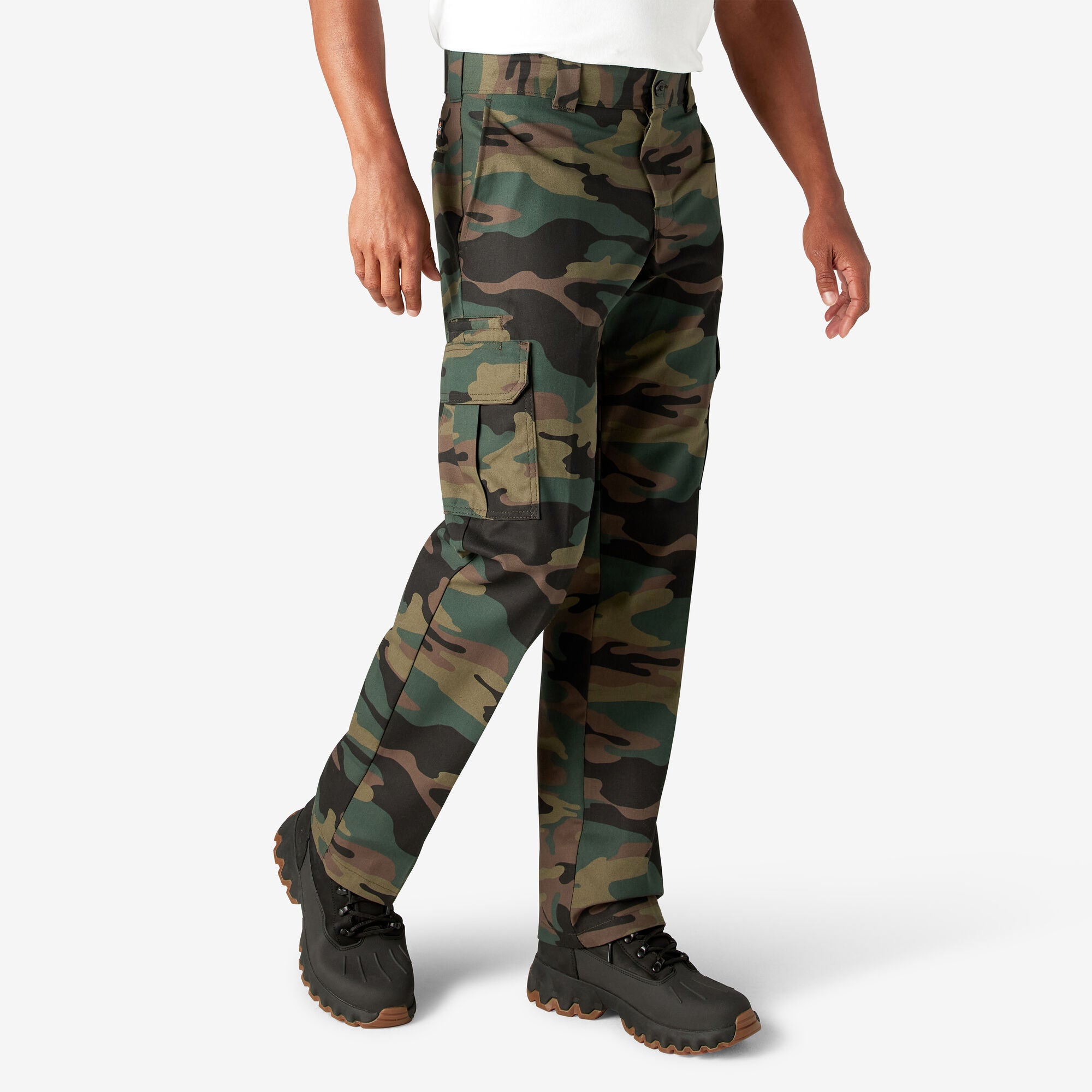 Dickies WP595 Regular Fit Flex Cargo Pants - Camo