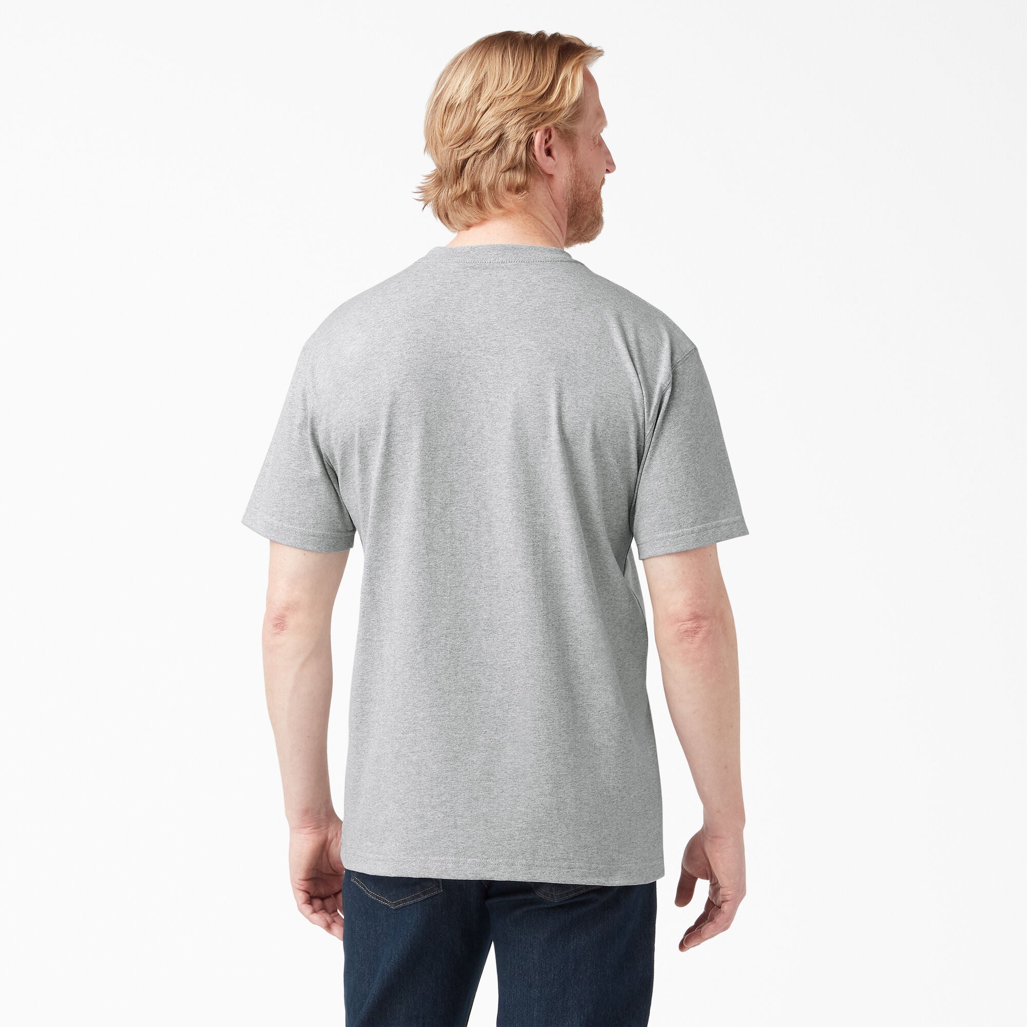 Dickies S/S Pocket T-Shirt - Grey Heather