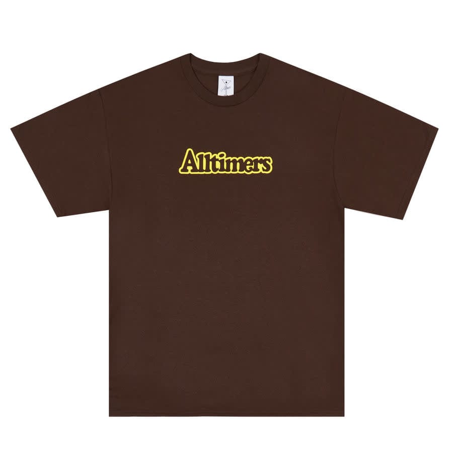 Alltimers Broadway Puffy T-Shirt - Brown